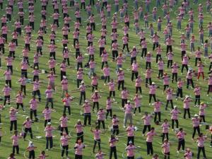 泰國5000人同轉呼啦圈 創造新的吉尼斯紀錄