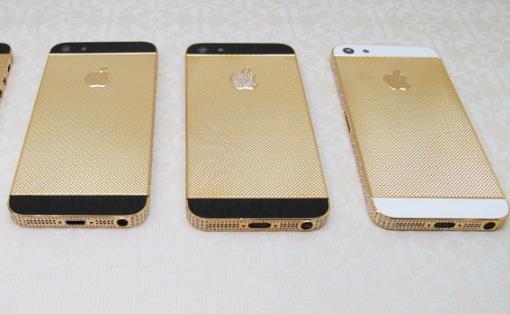 世界上最貴的手機 黃金鉆石定制版iphone5約1億元人民幣