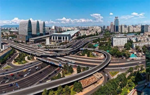 中國最復雜的立交橋 北京西直門立交橋是北京最堵車的地方之一