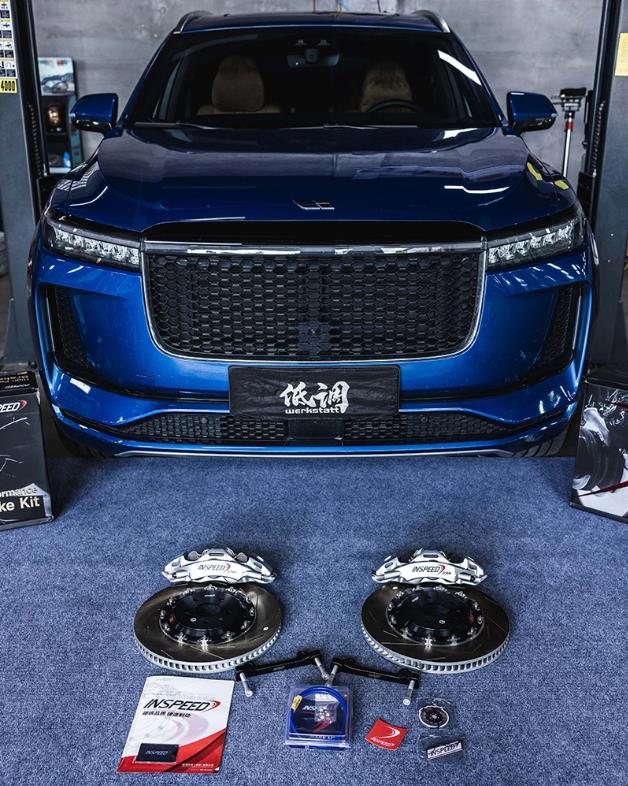 理想ONE改裝升級車質(zhì)匯INSPEED CS6大六剎車套裝