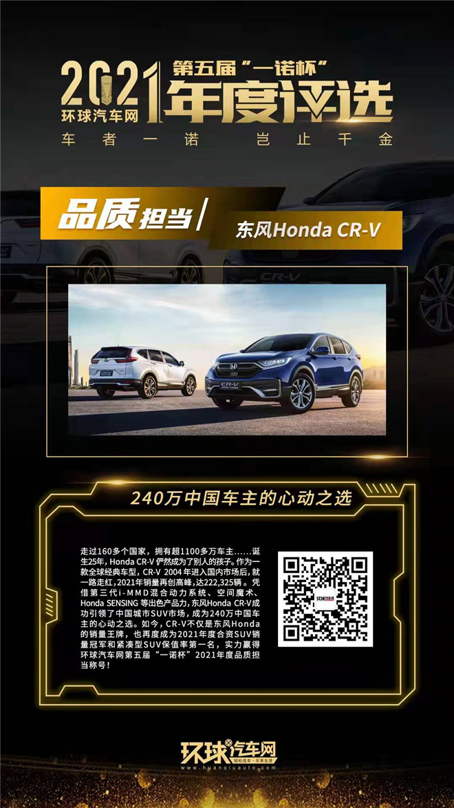 環球汽車網第五屆“一諾杯”2021年度評選正式揭曉!
