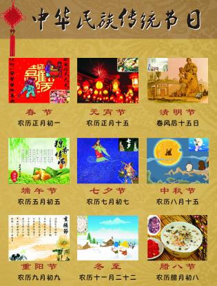一年之中中國(guó)有多少個(gè)傳統(tǒng)節(jié)日