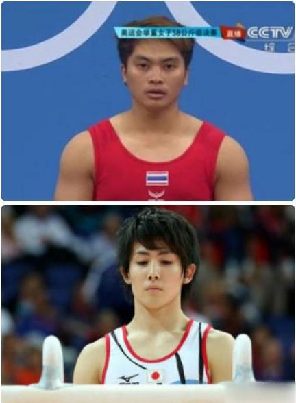 泰國女子舉重選手西里卡烏vs日本男子體操選手加藤凌平，你能分清性別嗎？