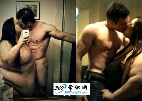 210公斤美國勵(lì)志姐，自拍裸體與帥氣男友激吻，胖子也能有真愛